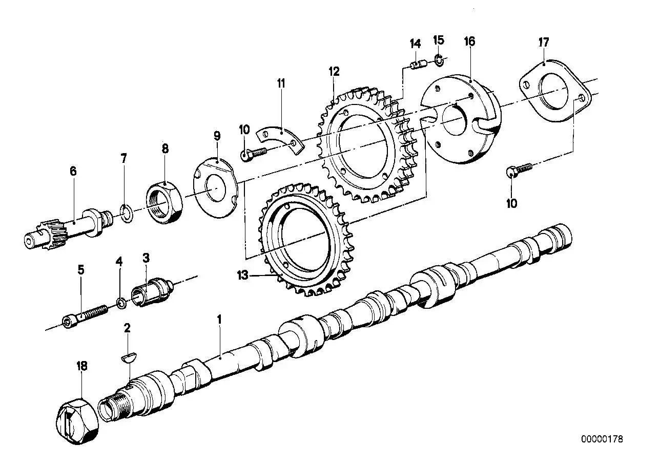 BMW Führungsplatte E12 E23 E24 E28 E32 E34 11311250093