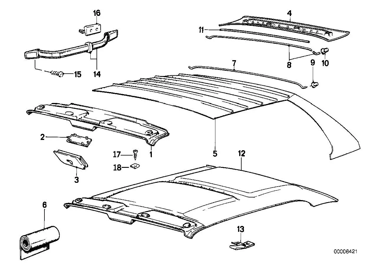 BMW Unterlage E28 E30 51161807239 - Bildposition 16