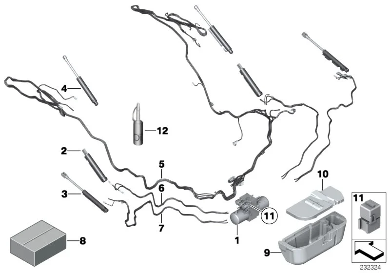 BMW Hydroaggregat E89 54377309634