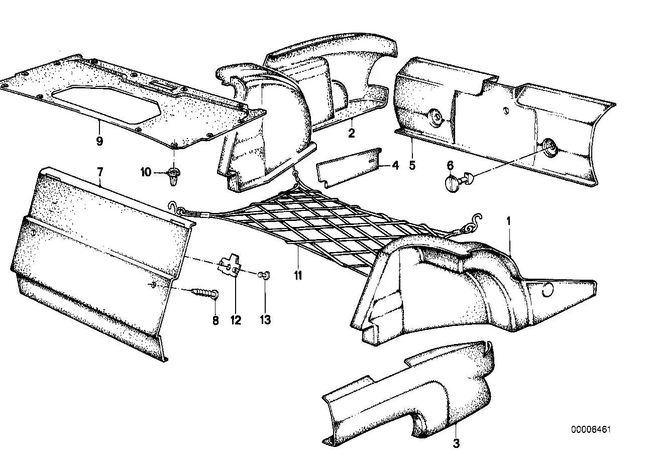 BMW Stopfen E23 E24 E28 51461858736 - Bildposition 08