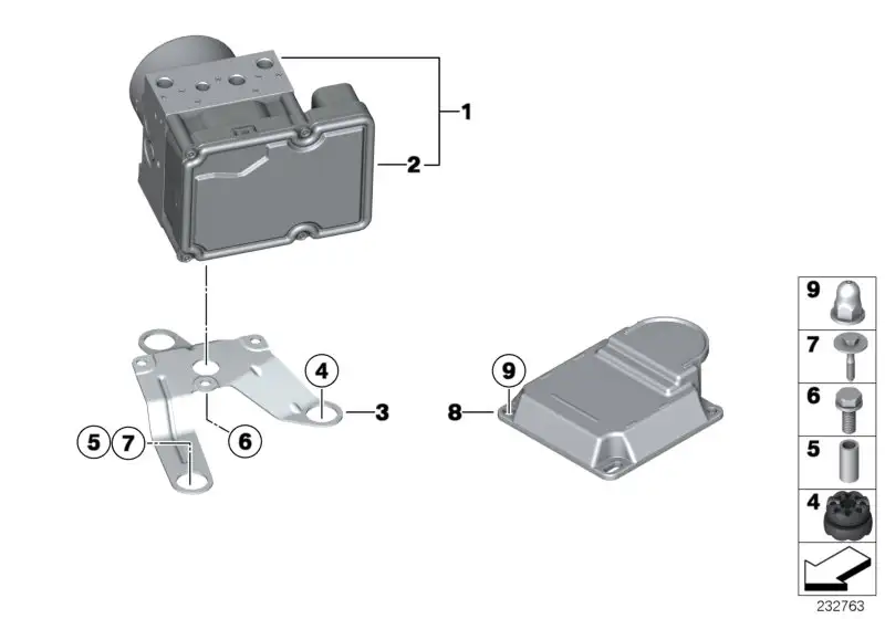 BMW Reparatursatz Steuergerät DXC F25 F26 34526881326
