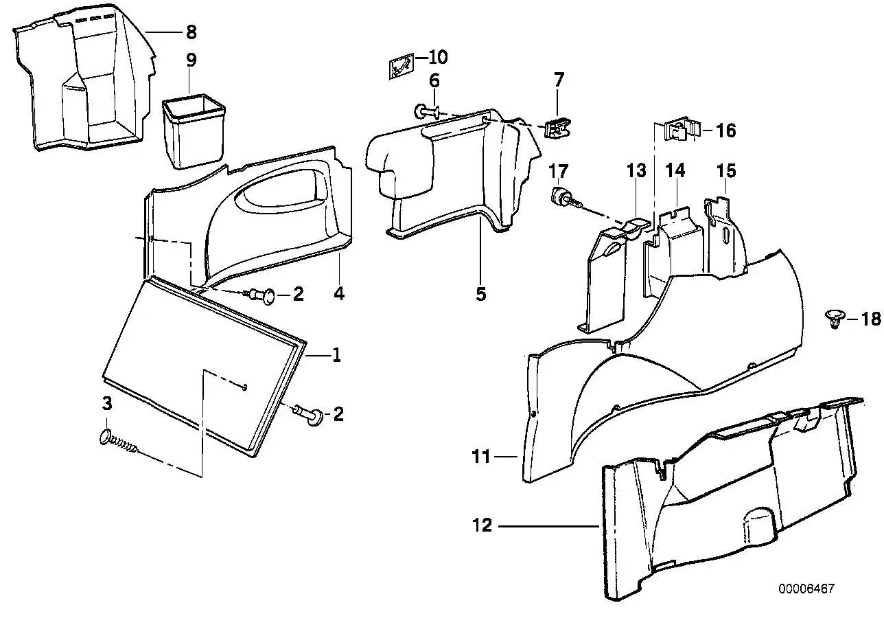 BMW Bolzen E31 E32 E34 E36 51478117523 - Z3 E36, 5er E34, 7er E32