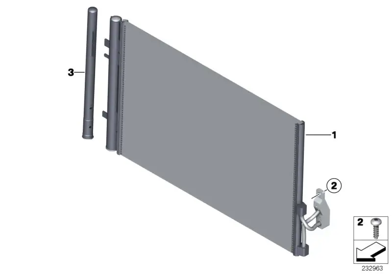 BMW Trocknereinsatz 64509247489 - Bildposition 03