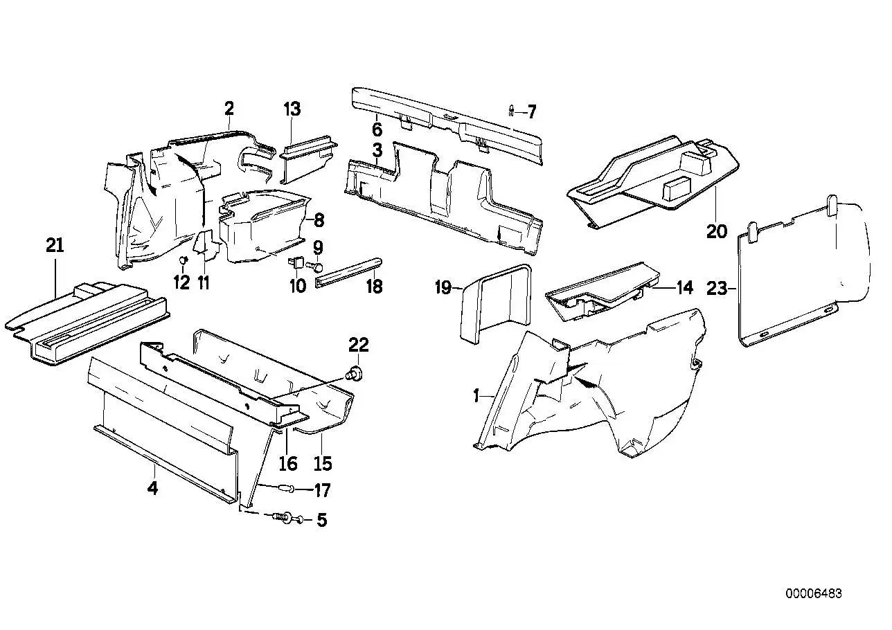 BMW Stopfen E30 51478134304 - Z1 E30 Roadster /