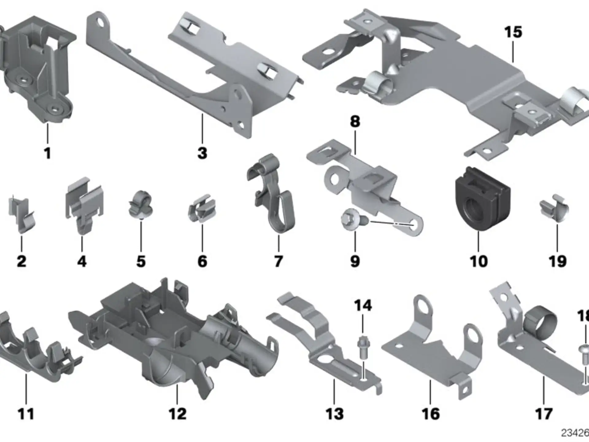 BMW Halter Kabelbaum E82 E88 E92 E93 F01 F02 F06 F07 F10 F11 F12 F13 F25 F32 F33 F34 F87N 12527591949