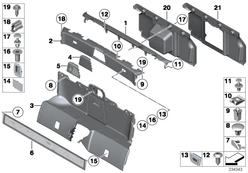 BMW Stopfen links E89 51469186723 - Bildposition 07