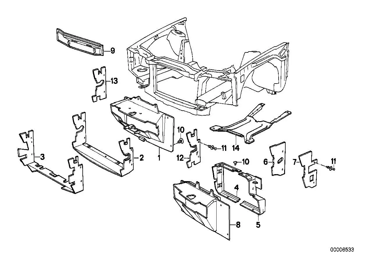 BMW Luftleitung links E30 51711937973 - Bildposition 07