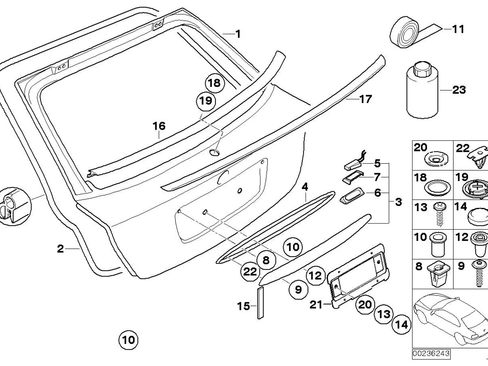BMW Mutter E46 61617074568