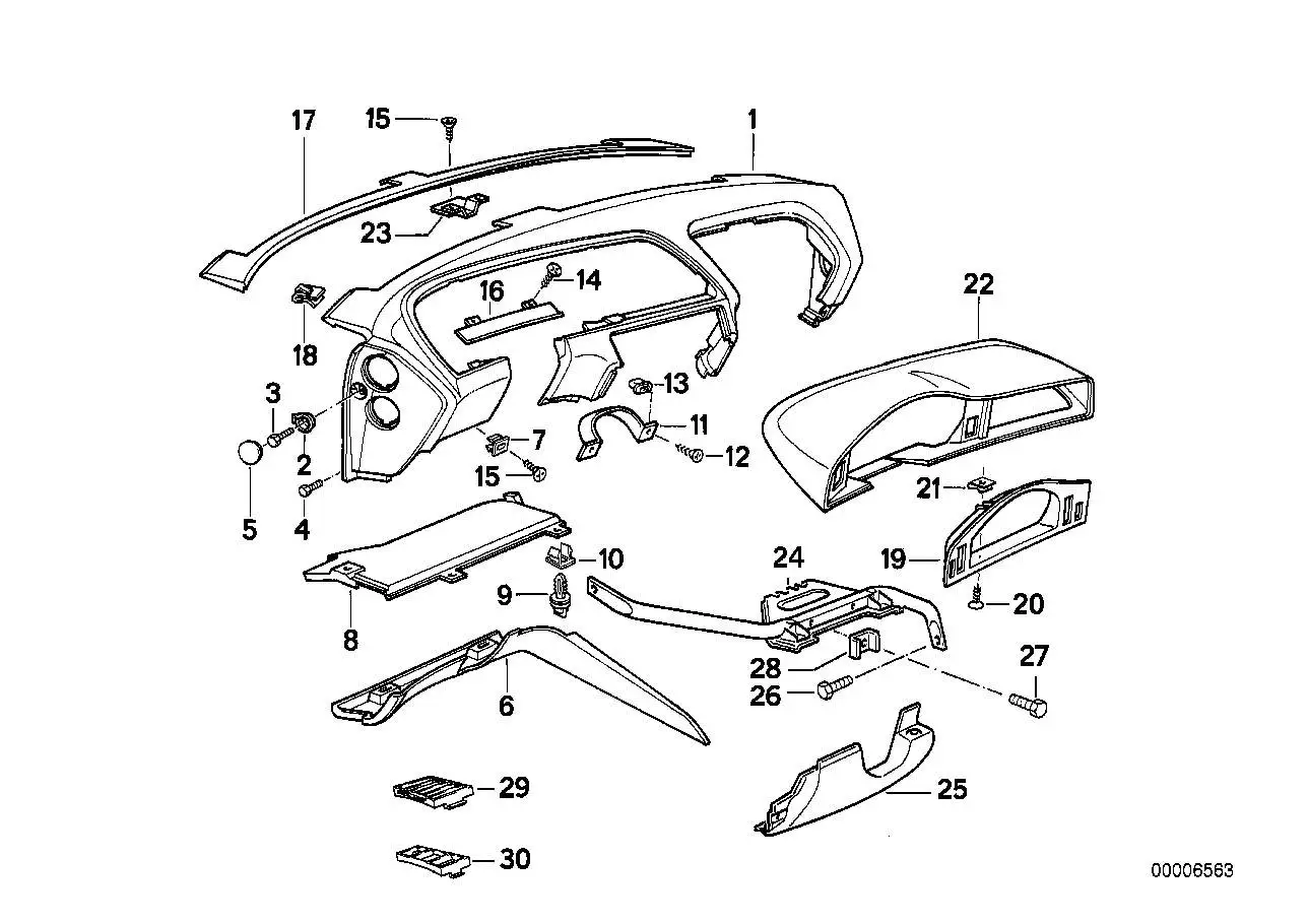 BMW Verkleidung unten links 51458124343 - Bildposition 06