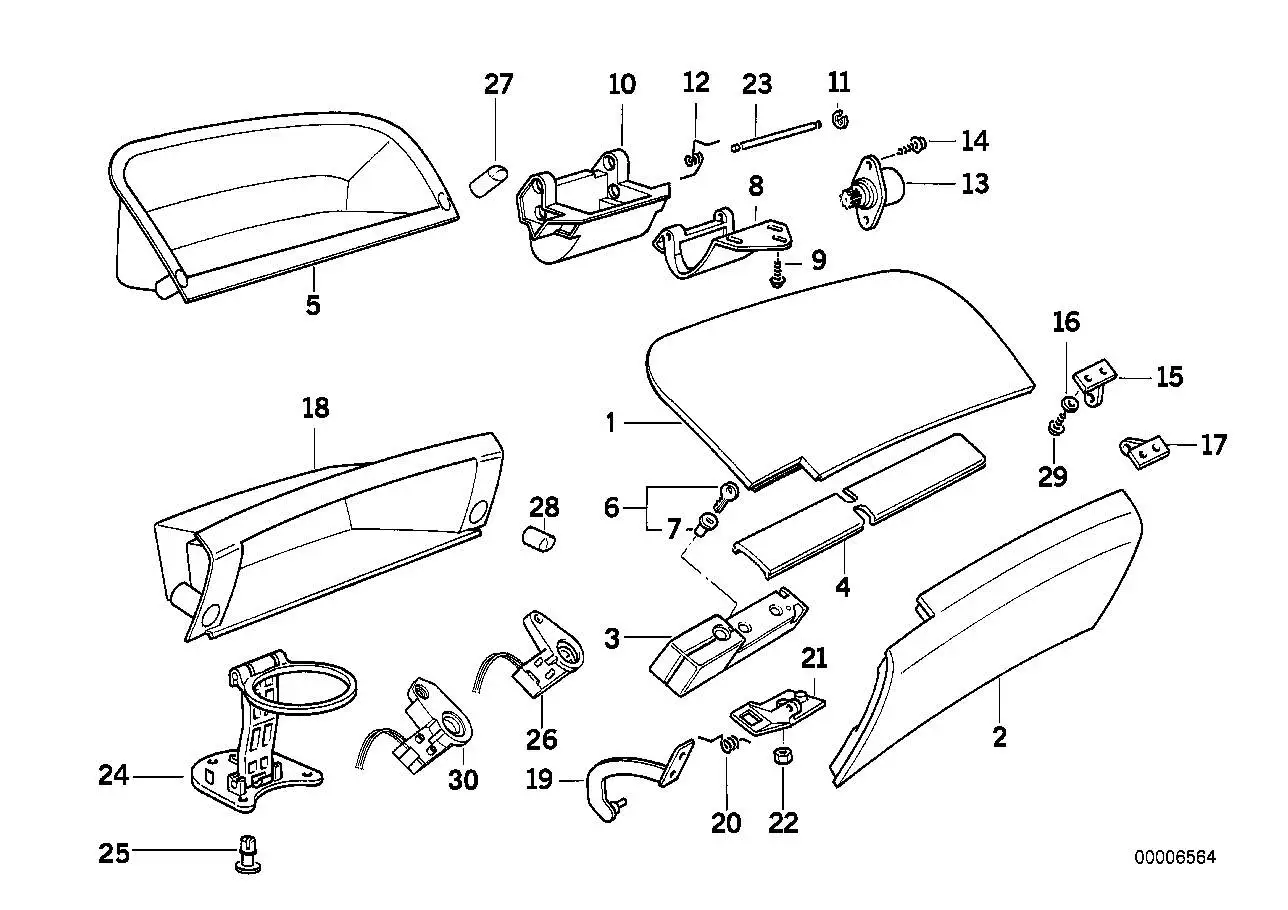 BMW Verschluss E31 51458118255 - Bildposition 03