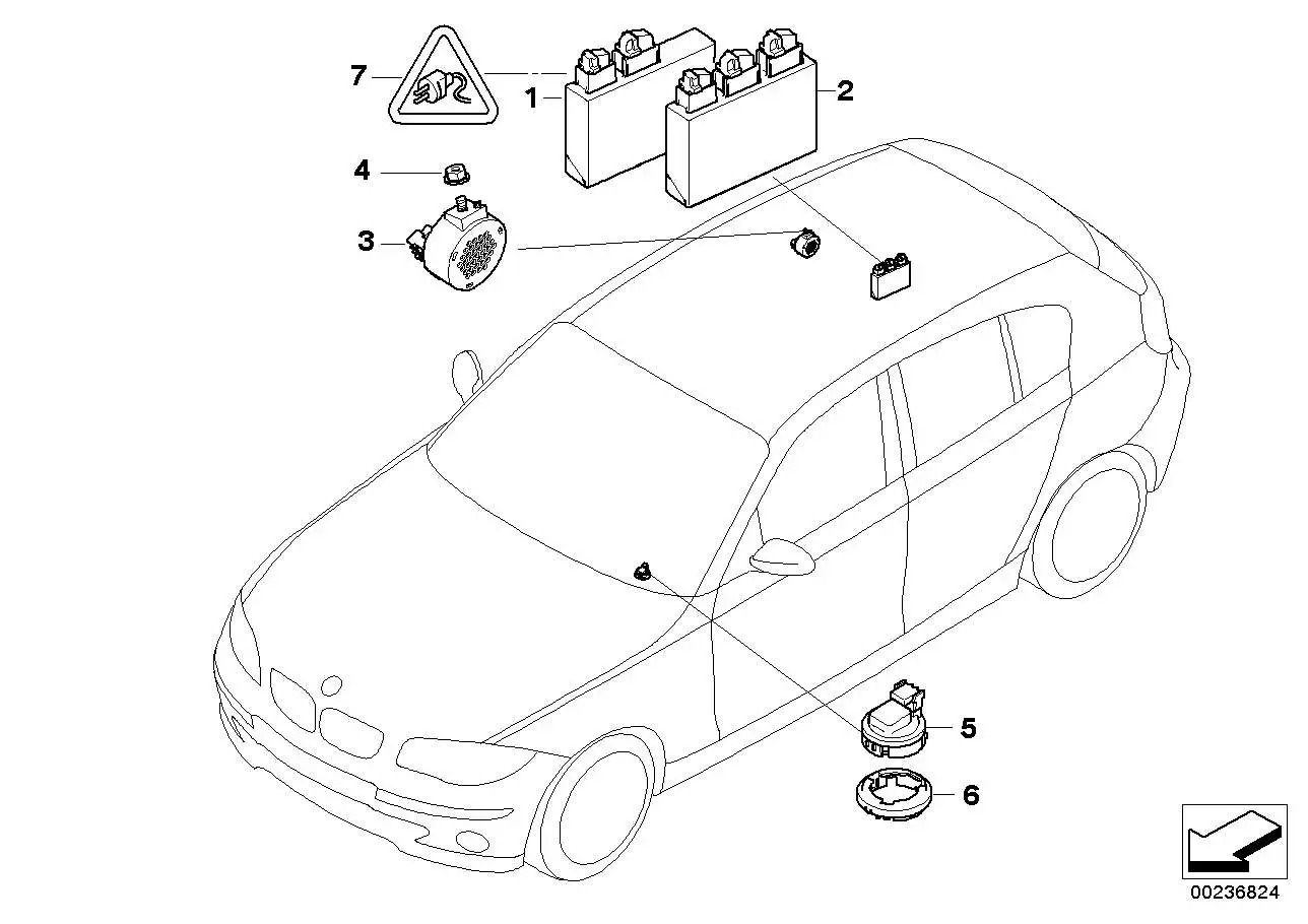 BMW Steuergerät PDC E81 E82 E84 E87 E88 E89 E90 E91 E92 E93 66209