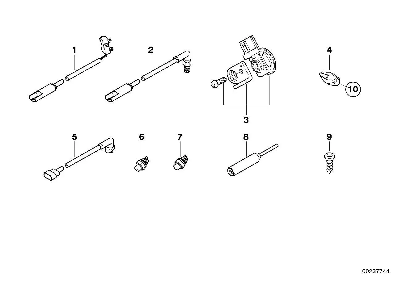 BMW Codierstecker K16 61127716698