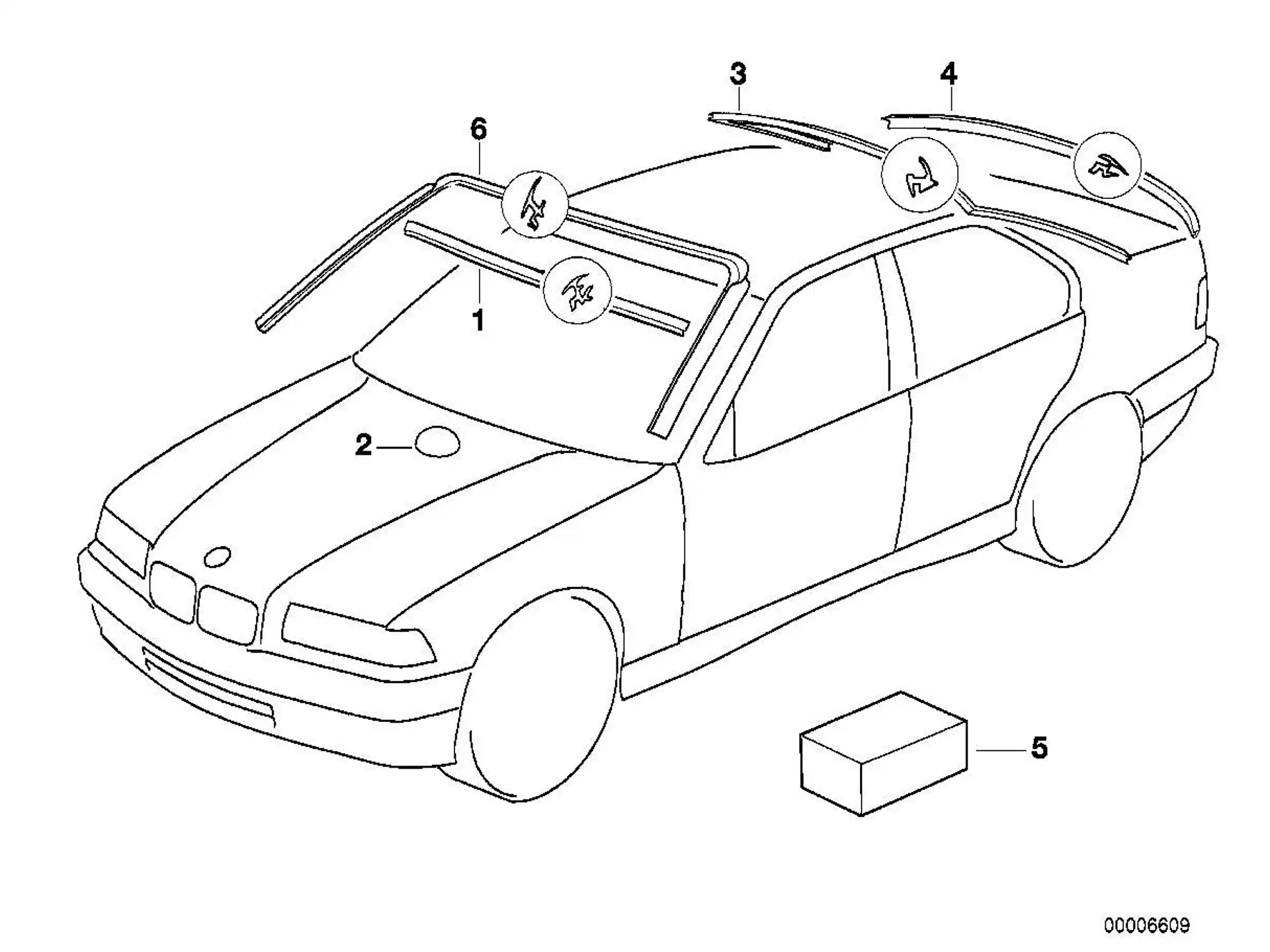 BMW Abdeckung 51311977608
