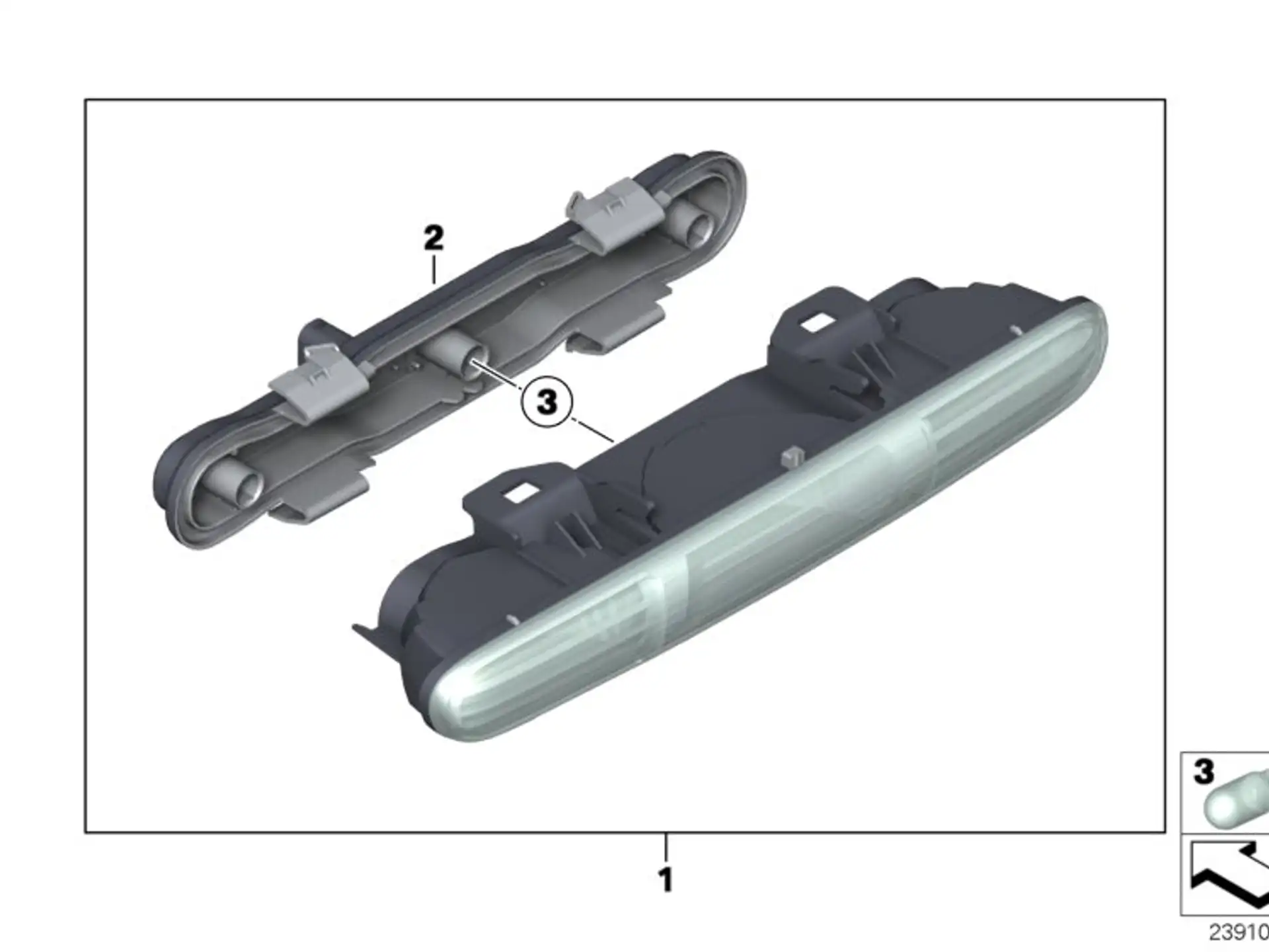 BMW Lampenträger R56 R57 R58 R59 63247297417