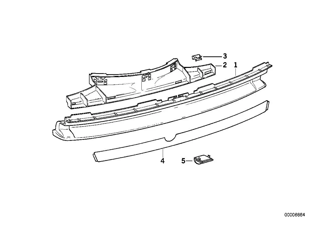 BMW Folie E31 51122252014 - 8er E31