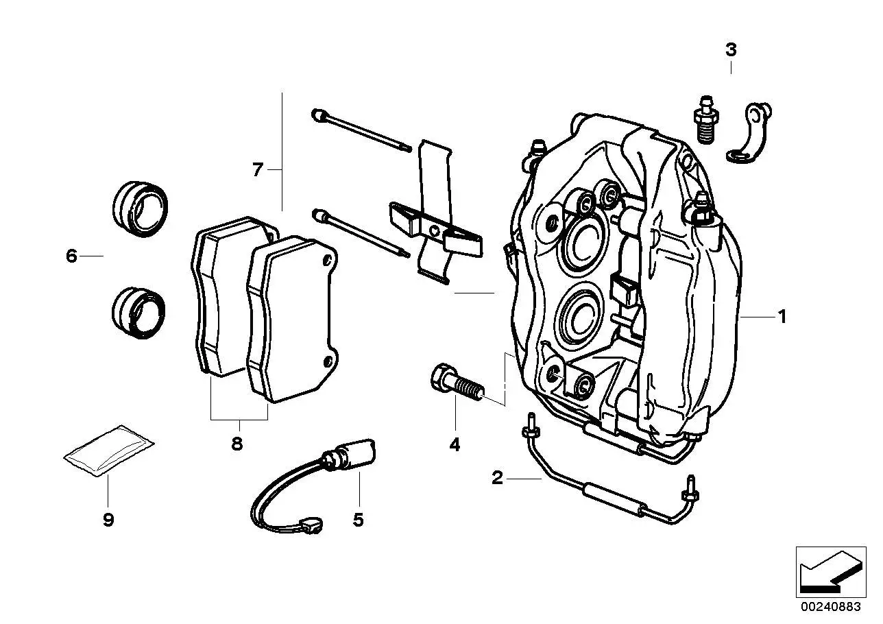 BMW Satz Entlüfterschraube E31 E38 34111162177