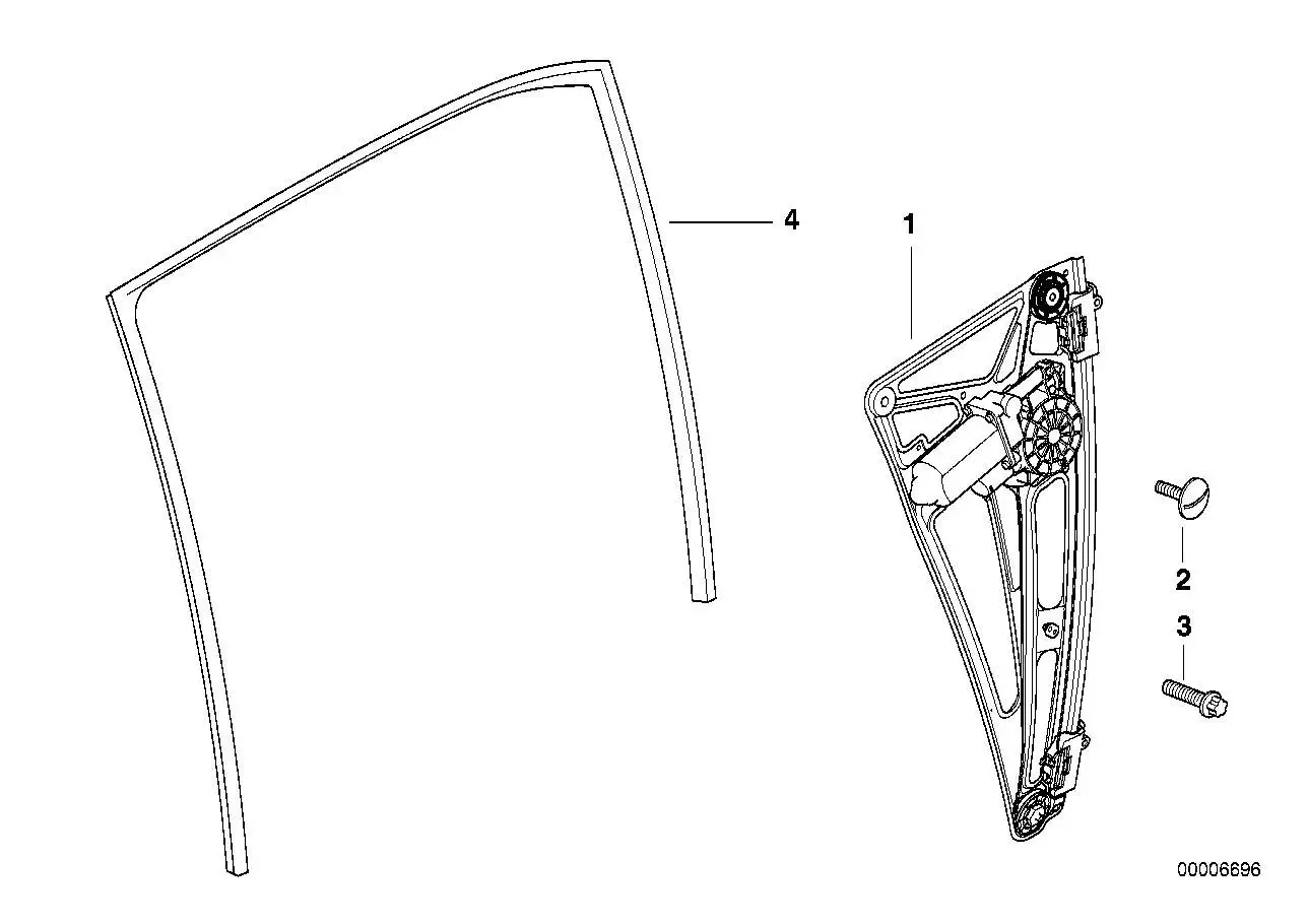 BMW Torxschraube E38 E39 E60 E61 E65 E66 07147203315 - Bildpositi