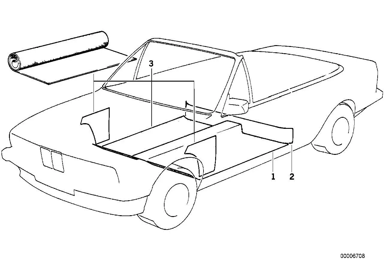 BMW Verkleidung Sitzkasten E30 51471976680
