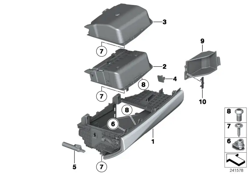 BMW Deckel F10 F11 51169173907