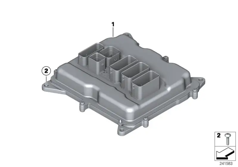 BMW Grundsteuergerät DME E84 E89 12148603574