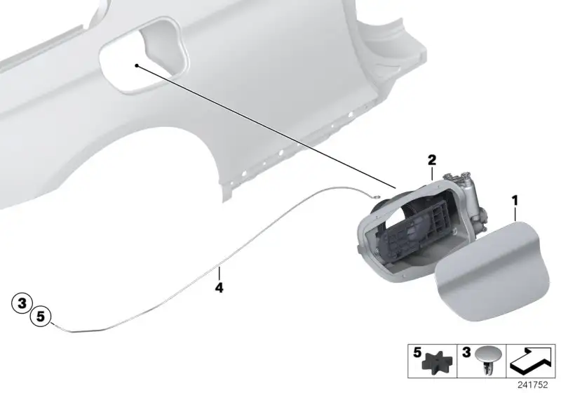 BMW Abdecktopf F12 F13 51177228213 - 6er F12, 6er F13
