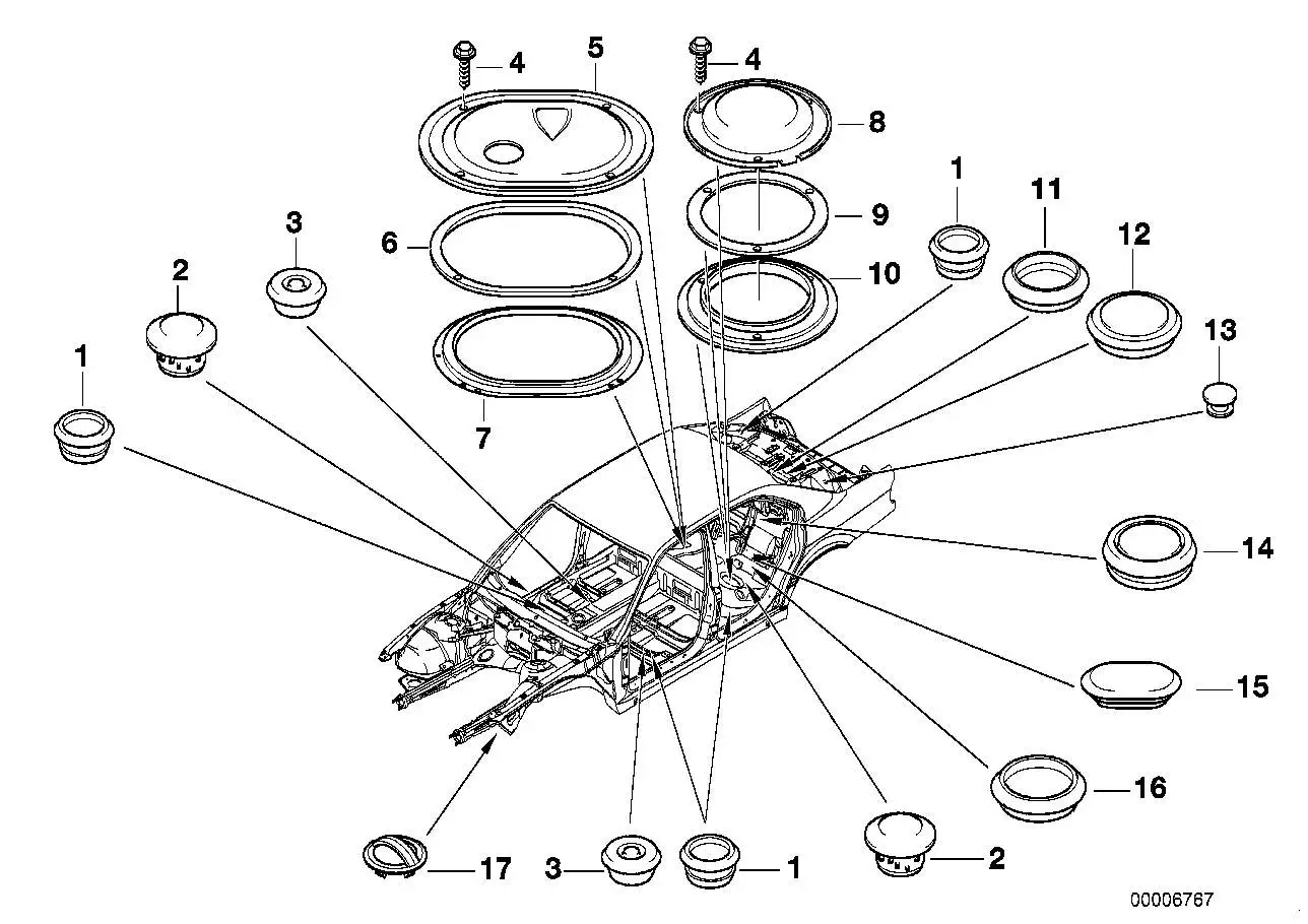 BMW Dichtung 51718150841 - Bildposition 06