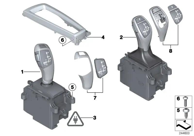 BMW Schraube für Kunststoff F07 F10 F11 07149204847 - 5er