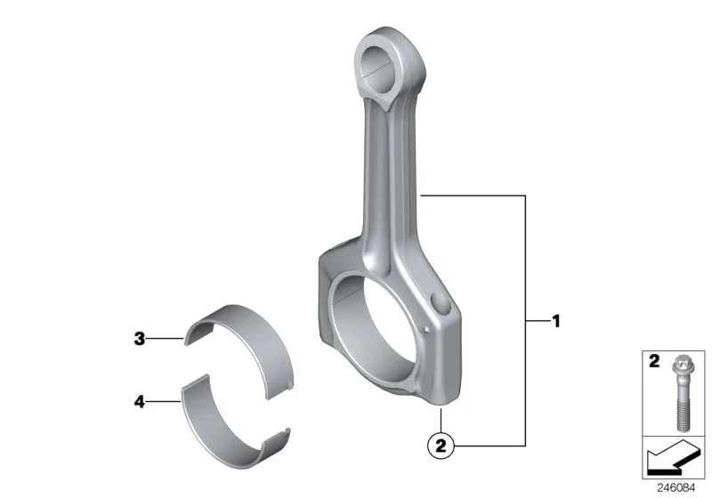 BMW Pleuelschraube F20 F21 F30 F31 R55 R56 R57 R58 R59 R60 R61 11247593922