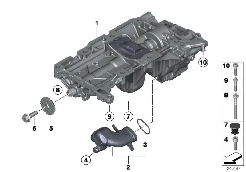 BMW O-Ring E84 E89 F07 F10 F11 F15 F16 F20 F21 F22 F23 F25 F26 F3
