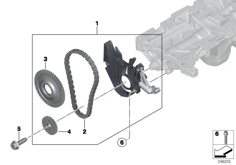 BMW Kettenrad E84 E89 F07 F10 F11 F15 F16 F20 F21 F22 F23 F25 F26