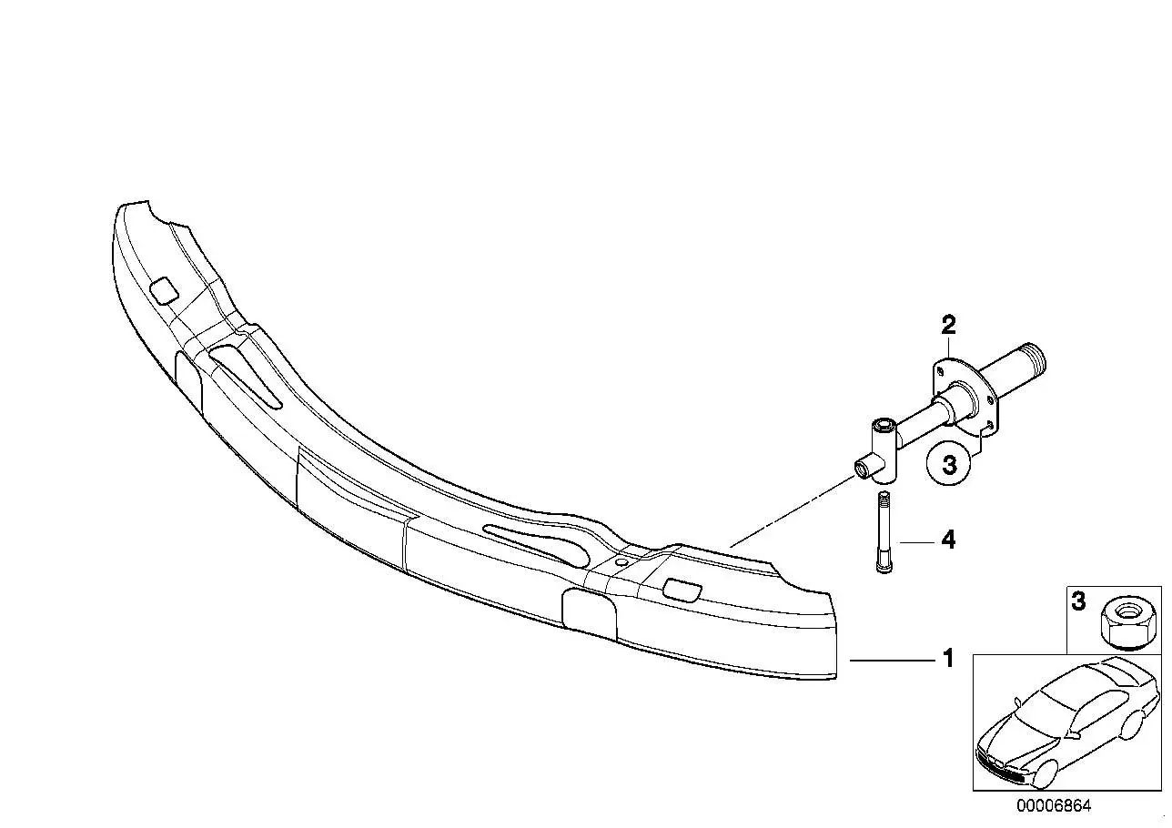 BMW Träger 51118397511