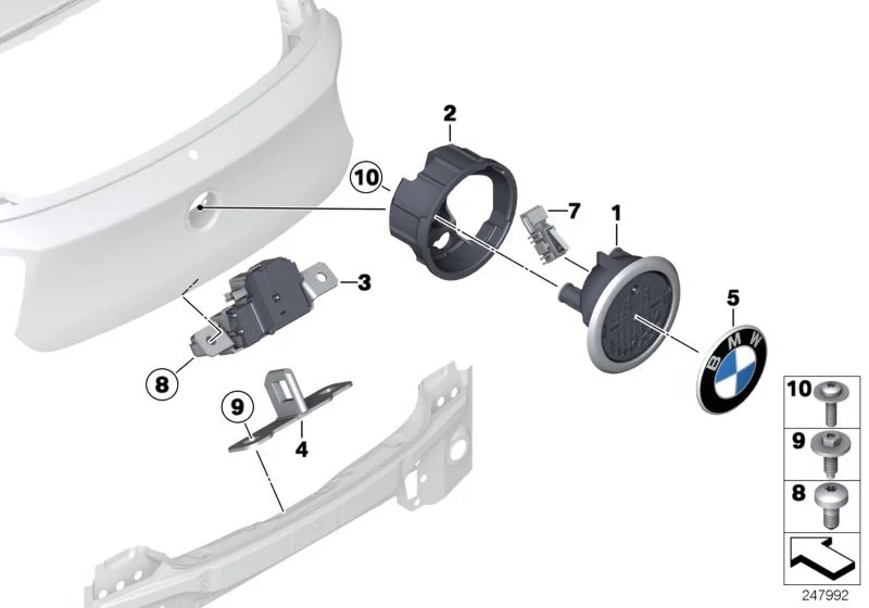 BMW Mikroschalter F20 F21 51247124470