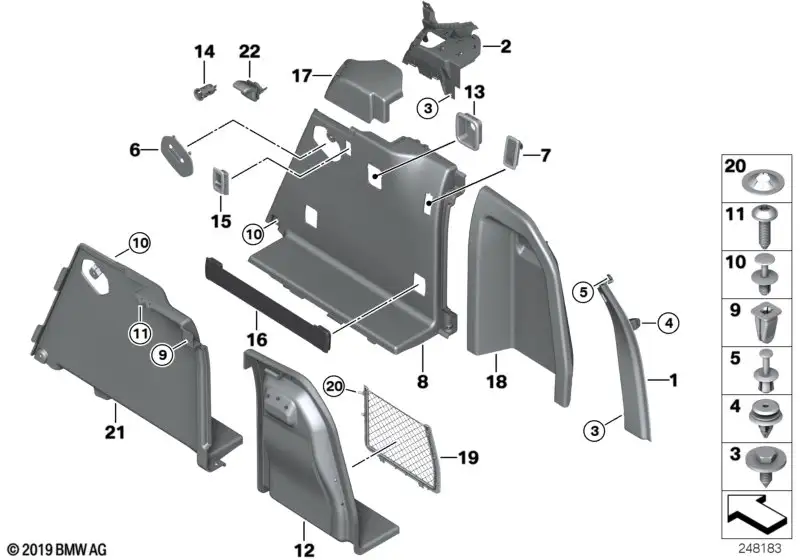 BMW Spannband 51477289999 - Bildposition 16