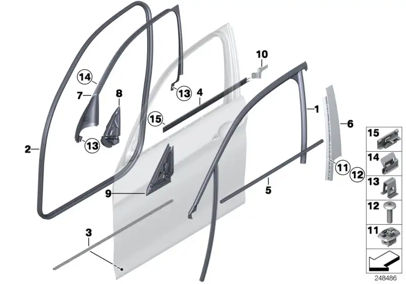 BMW Klammer 51347273864 - Bildposition 14