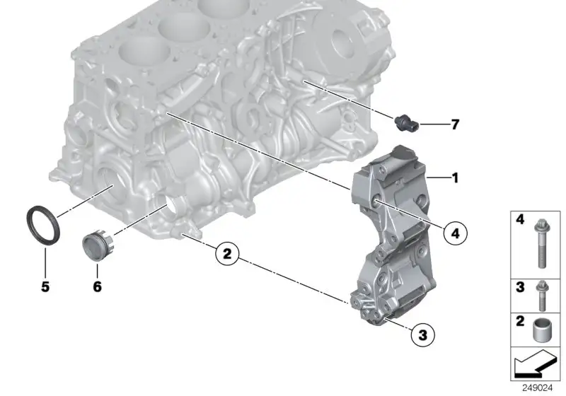 BMW Aggregateträger E70 E71 E84 E90 E91 E92 E93 F01 F02 F06 F07 F