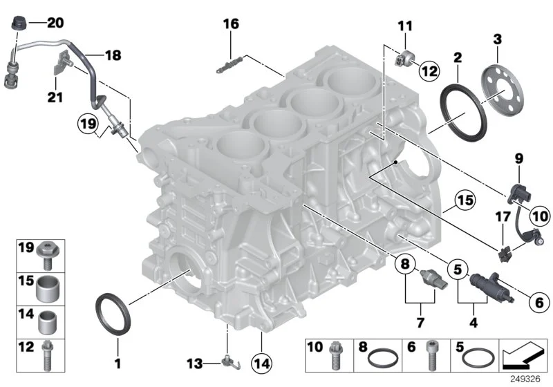 BMW Wellendichtring E60 E61 E63 E64 E65 E66 E70 E71 E81 E82 E83 E84 E85 E86 E87 E88 E89 E90 E91 E92 E93 F01 F02 F06 F07 F10 F11 F12 F13 F15 F16 F20 F21 F22 F23 F25 F26 F30 F31 F32 F33 F34 F36 F80 F82 F83 F87 F87N 11118618864