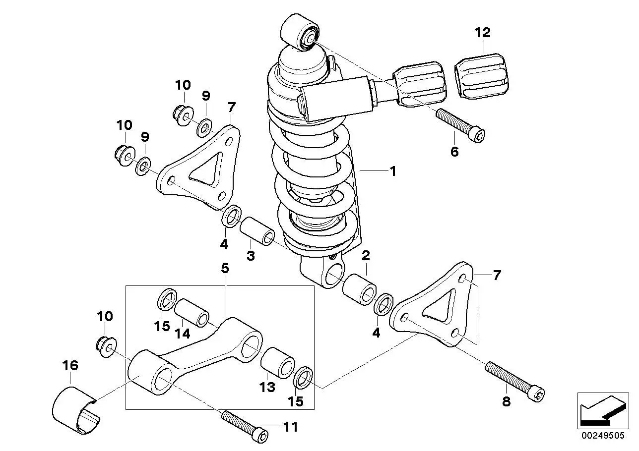 BMW ISA-Schraube K40 K42 K43 K44 K46 K47 33537660621