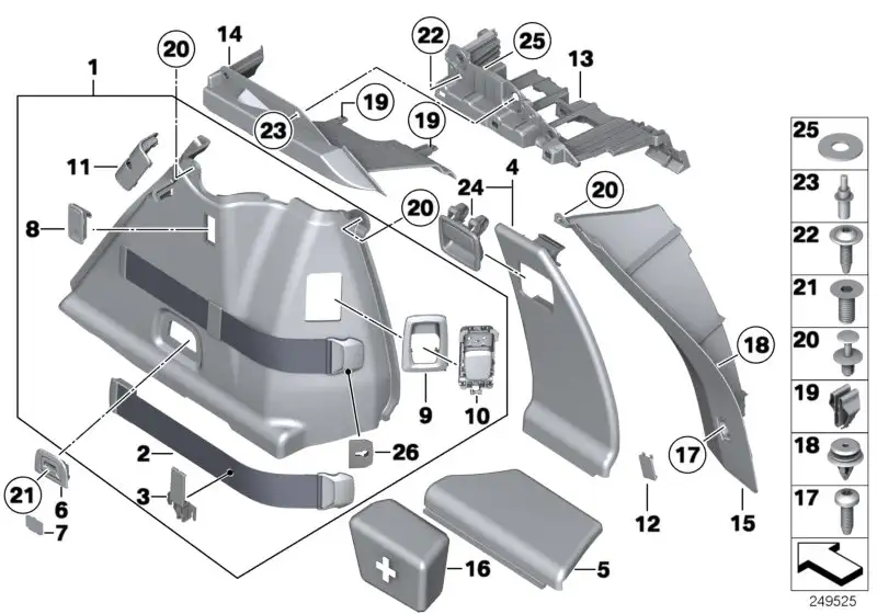 BMW Torxschraube E63 E64 F07 07147130406