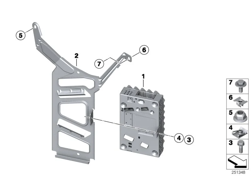 BMW Sechskantschraube E12 E23 E24 E28 E38 E39 E46 E53 E60 E61 E63 E64 E65 E66 E70 E71 E85 E86 E90 F01 F02 F10 F20 F21 F22 F23 F30 F31 F32 F33 F34 F36 F39 F45 F46 F48 F80 F82 F83 F87 F87N I01 I12 I15 F54 F55 F56 F56E F57 07119904269