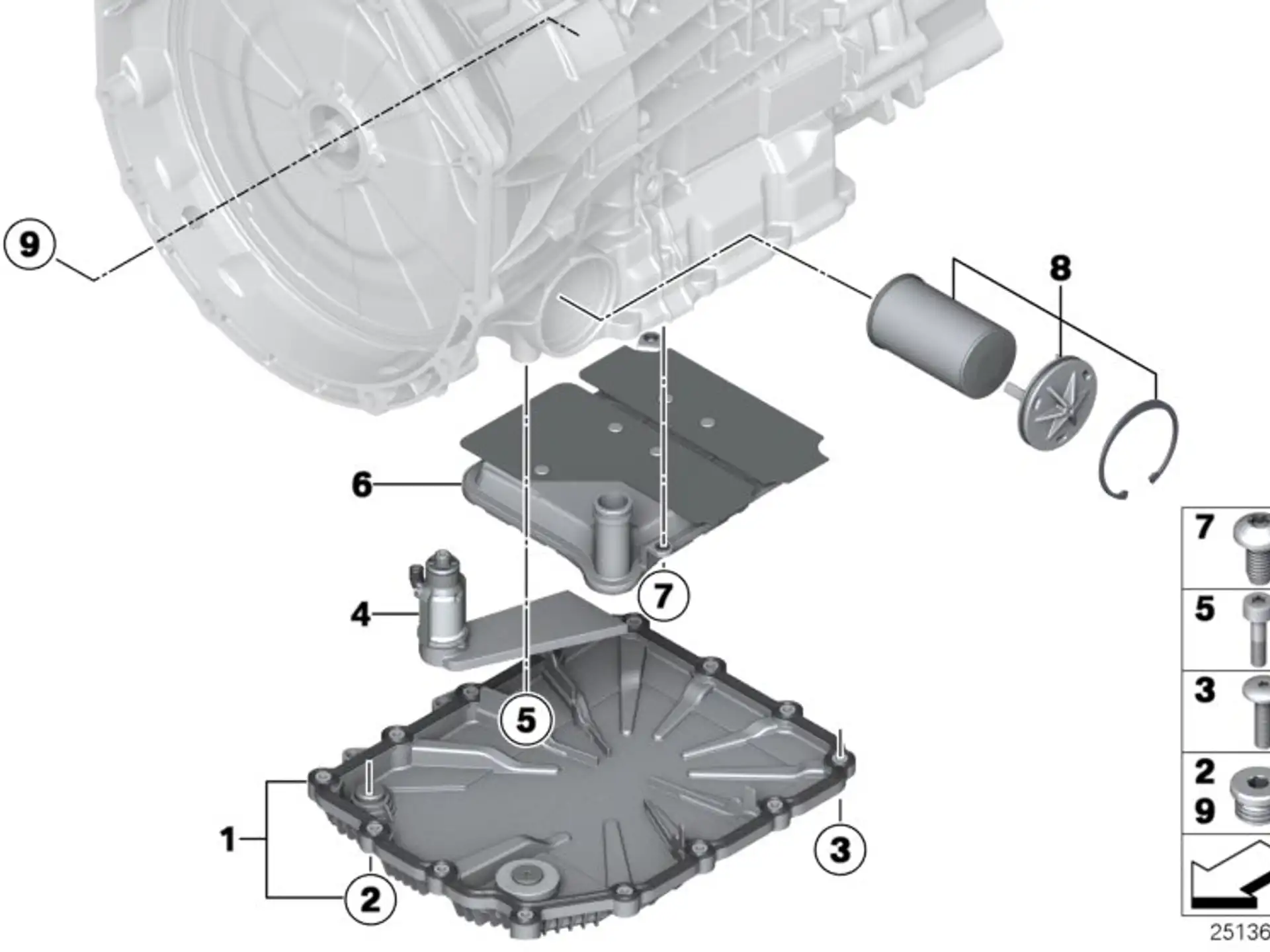 BMW Reparatursatz Druckfilter E82 E88 E89 E90 E92 E93 F06 F10 F12 F13 F80 F82 F83 F87 F87N 28107842840