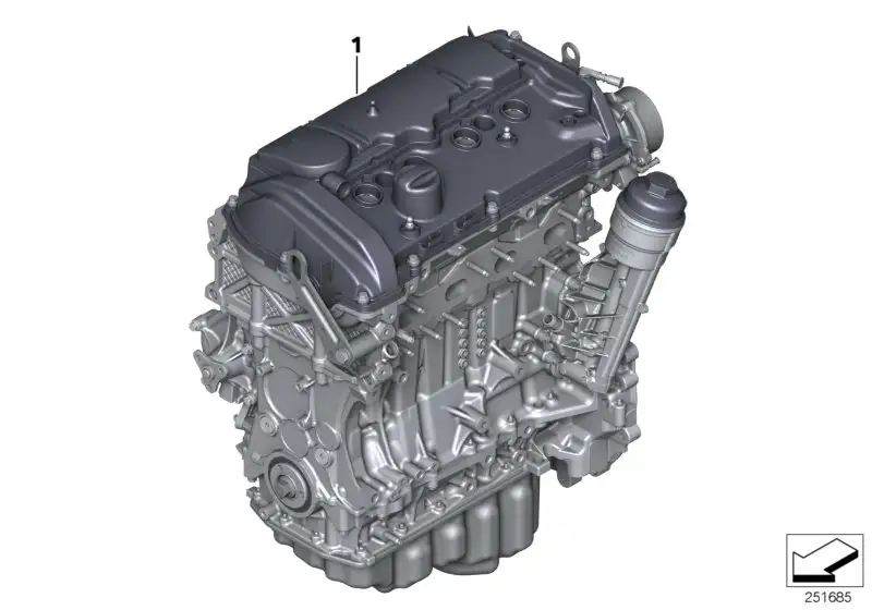 BMW Triebwerk 11002344327