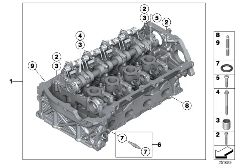 BMW Anschlussstück F20 F21 F30 F31 11537600590 - 1er, 3er