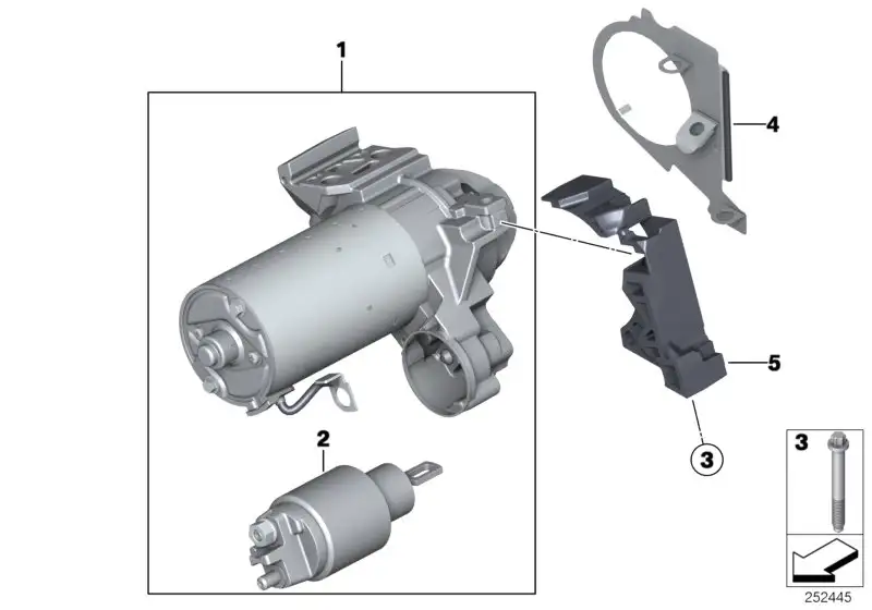 BMW Sechsrundschraube E60 E61 E70 E71 E81 E82 E83 E84 E87 E88 E90