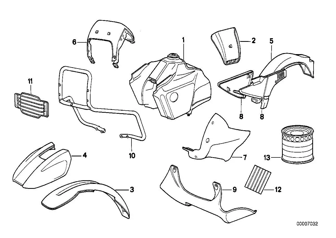 BMW Gitter 46632307306 - Bildposition 11