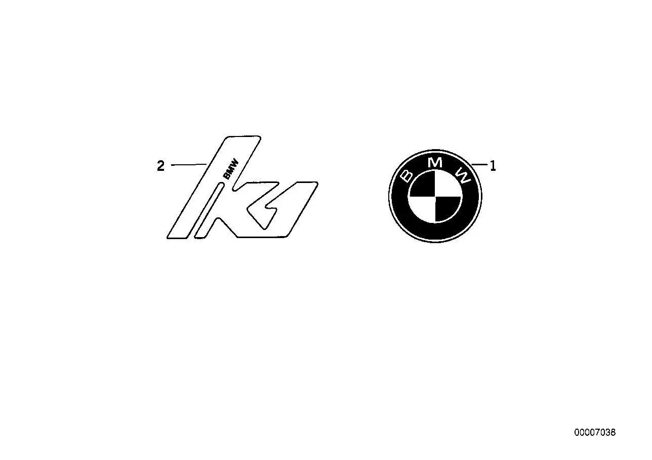 BMW Plakette 51142308947