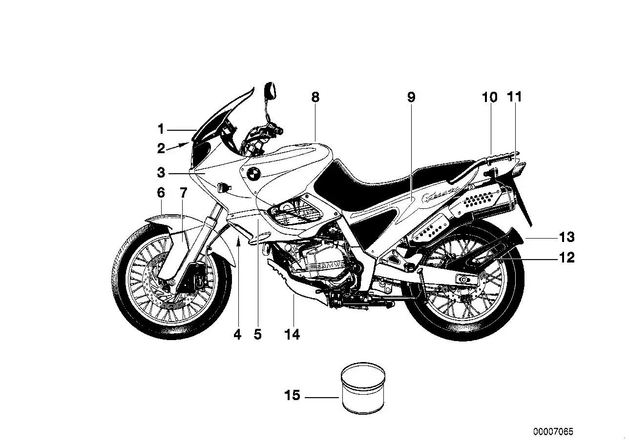 BMW Halter links 46622346307 - Bildposition 12
