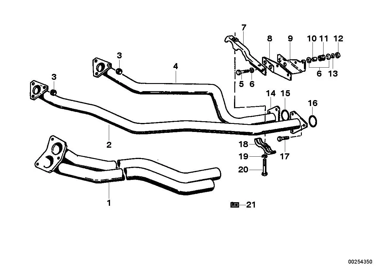 BMW Abstandshülse E12 E21 E28 E30 18214690169 - Bildposition 10