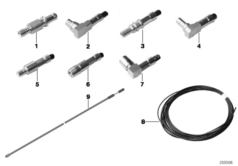 BMW HF- Buchsenkontakt E46 E53 E60 E61 E63 E64 E65 E66 E70 E71 E7