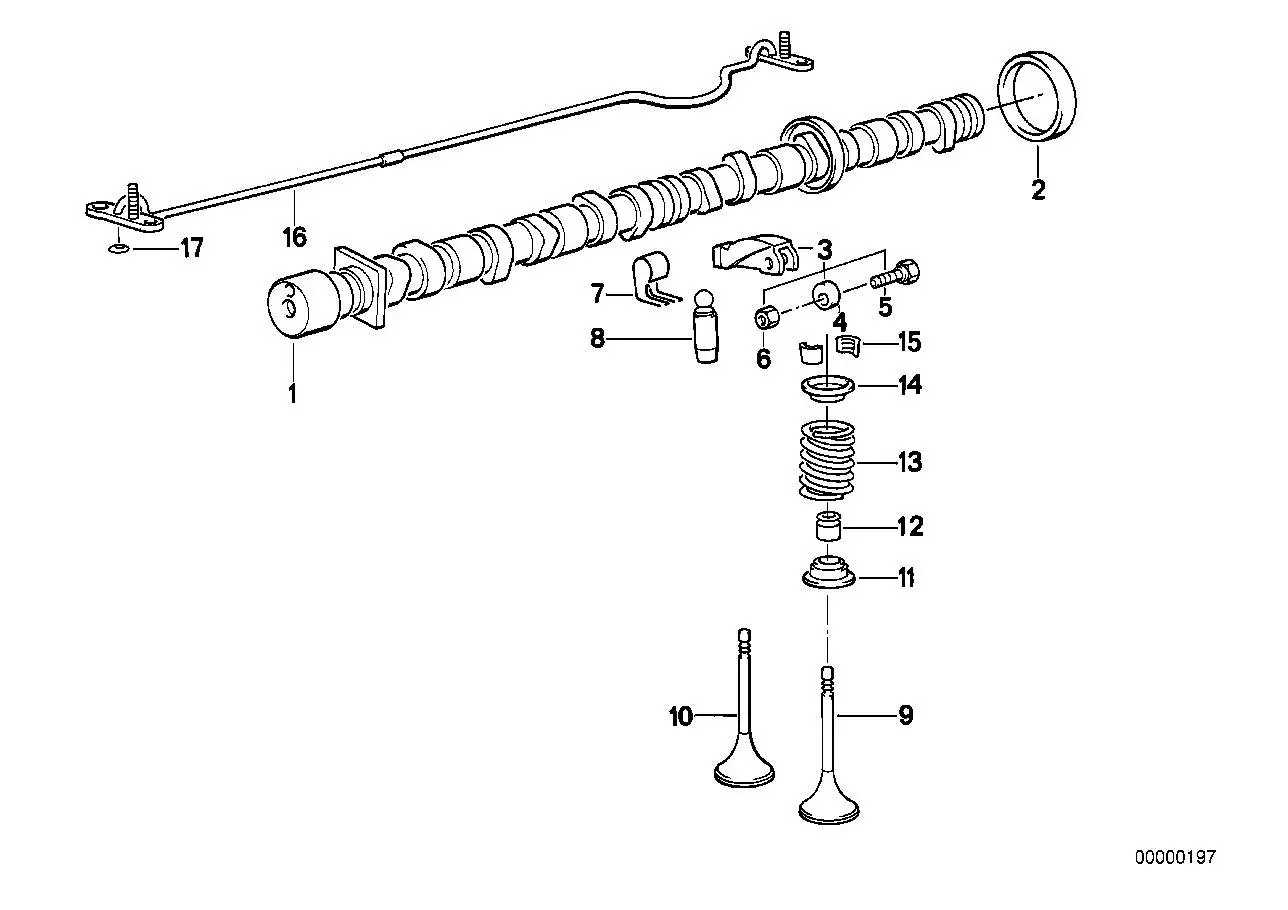 BMW Haltefeder E28 E30 E34 11331287568