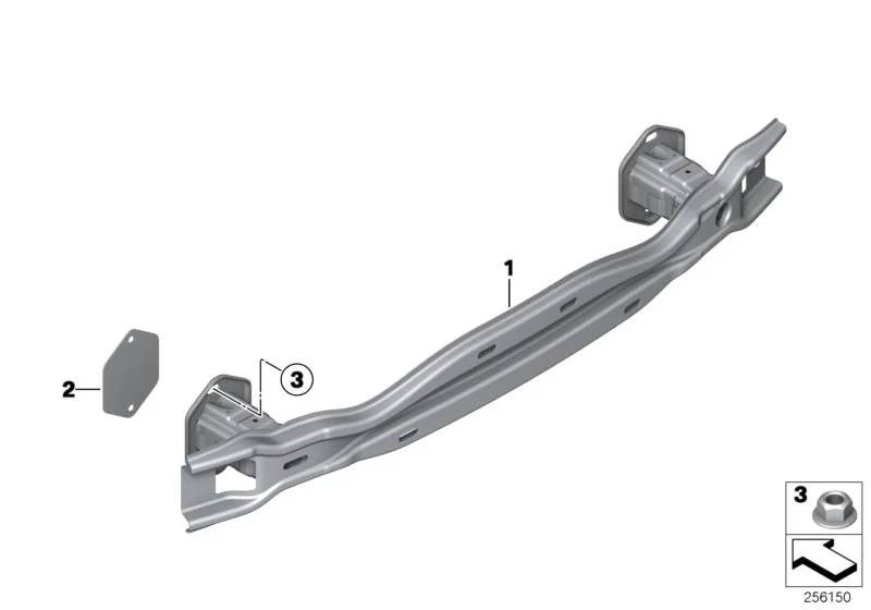 BMW Sechskantmutter F06 F12 F13 F15 F16 F20 F21 F22 F23 F25 F26 F30 F31 F32 F33 F34 F36 F39 F44 F45 F46 F48 F80 F82 F83 F85 F86 F87 F87N F90 F91 F92 F93 F95 F96 F97 F98 G01 G02 G05 G06 G07 G11 G12 G14 G15 G16 G20 G21 G28 G29 M40i G30 G31 G32 F54 F55 F56 F